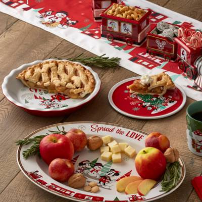 Fuente Mickey y Minnie, Holiday Cheer, Disney Store