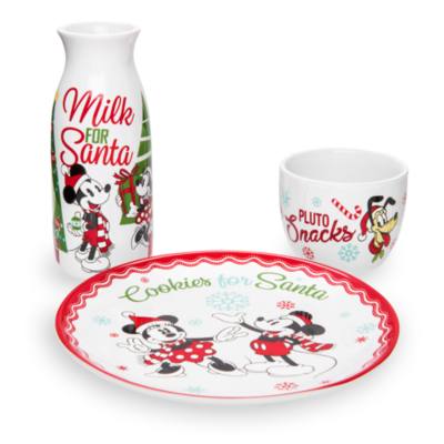 Disney Store - Micky und Freunde - Weihnachtsmann-Pl&auml;tzchenset