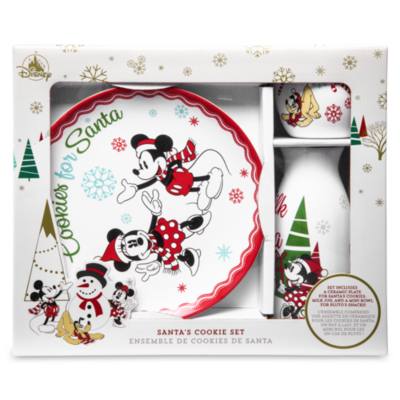 Disney Store - Micky und Freunde - Weihnachtsmann-Pl&auml;tzchenset
