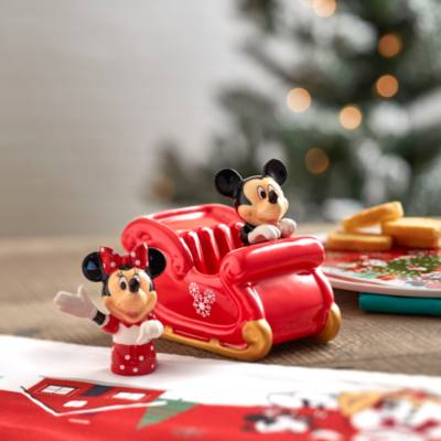 Disney Store Mickey and Minnie Salt and Pepper Shakers