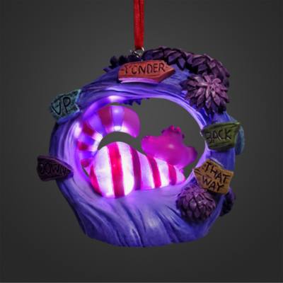 Cheshire Cat Light-Up Hanging Ornament