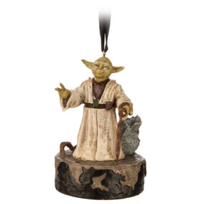 Yoda Talking Hanging Ornament, Star Wars