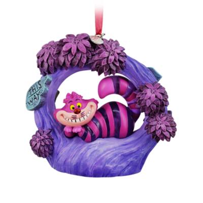 Cheshire Cat Light-Up Hanging Ornament
