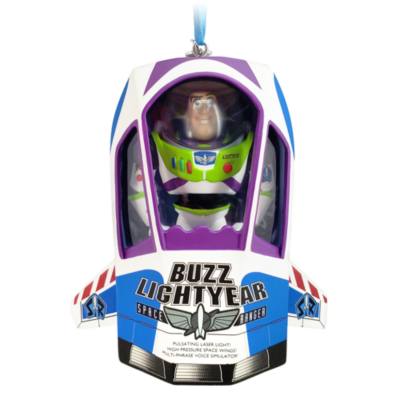 Buzz Lightyear Talking Hanging Ornament