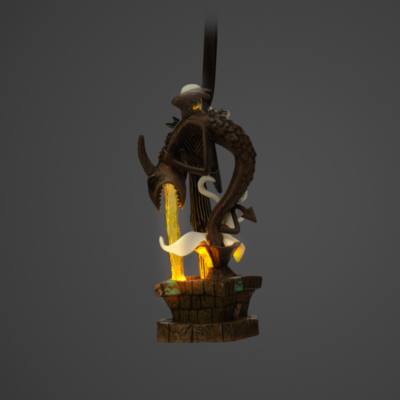 The Nightmare Before Christmas Light-Up Hanging Ornament