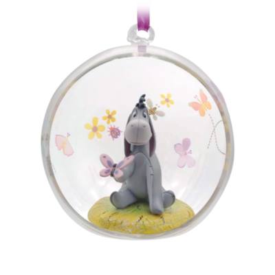 Eeyore Open Globe Hanging Ornament
