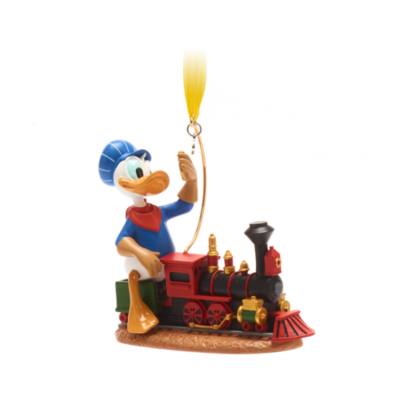 Donald Duck Train Hanging Ornament