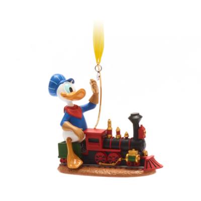 Donald Duck Train Hanging Ornament