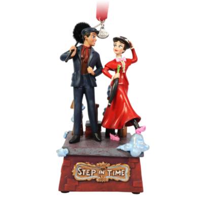 Mary Poppins and Bert Singing Hanging Ornament