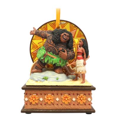 Moana and Maui Singing Hanging Ornament