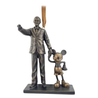 Walt Disney and Mickey Mouse Hanging Ornament