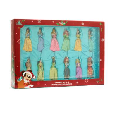 Disney Princess Hanging Ornaments, Set of 12