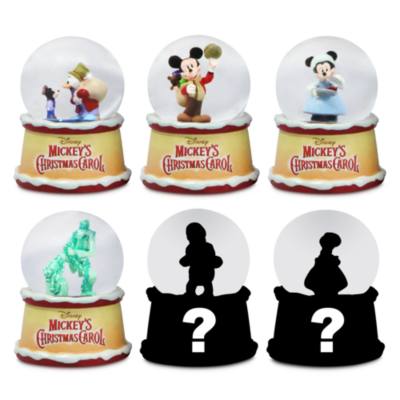 Disney Store Mickey's Christmas Carol Mystery Snow Globe