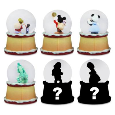 Disney Store Mickey's Christmas Carol Mystery Snow Globe