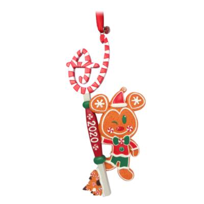 Mickey Mouse Gingerbread Man Hanging Ornament