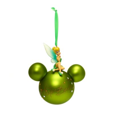 Disney Store Tinker Bell Mickey Icon Hanging Ornament