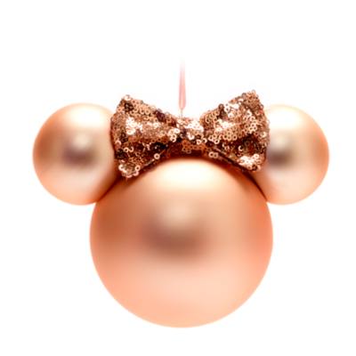 Walt Disney World Minnie Icon Rose Golden Hanging Ornament