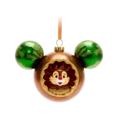 Walt Disney World Chip 'n' Dale Mickey Icon Hanging Ornament