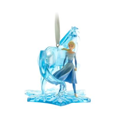 Disney Store Elsa and Nokk Hanging Ornament, Frozen 2
