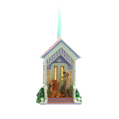 Disney Store Lady and the Tramp Hanging Ornament