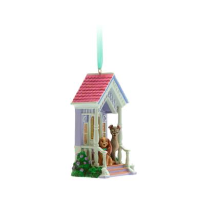 Disney Store Lady and the Tramp Hanging Ornament