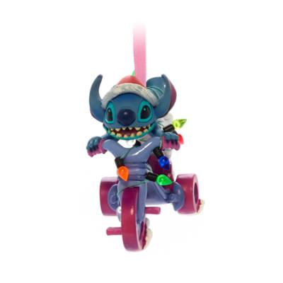 Disney Store Stitch Festive Hanging Ornament