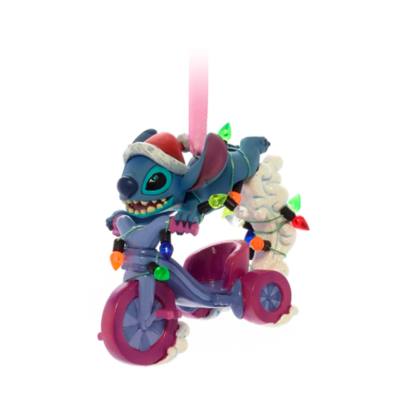 Disney Store Stitch Festive Hanging Ornament