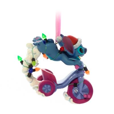 Disney Store Stitch Festive Hanging Ornament
