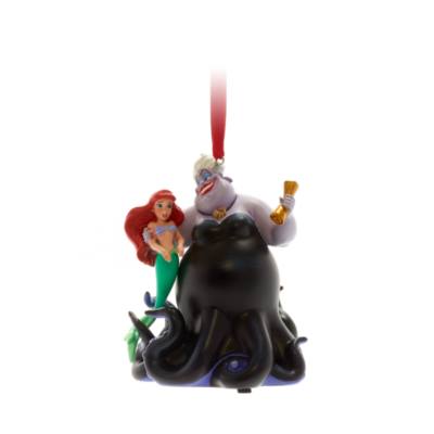 Disney Store Ariel and Ursula Singing Hanging Ornament