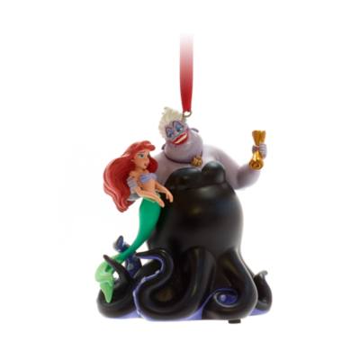 Disney Store Ariel and Ursula Singing Hanging Ornament
