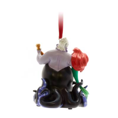 Disney Store Ariel and Ursula Singing Hanging Ornament
