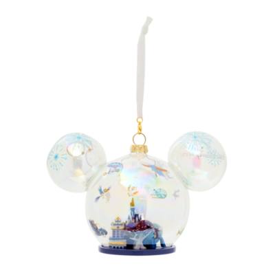Walt Disney World 50th Anniversary Glass Bauble