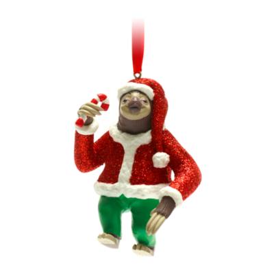 Disney Store Flash Slothmore Festive Hanging Ornament