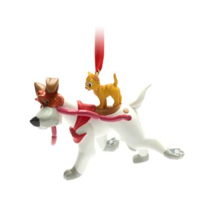 Disney Store Oliver and Dodger Hanging Ornament, Oliver & Company