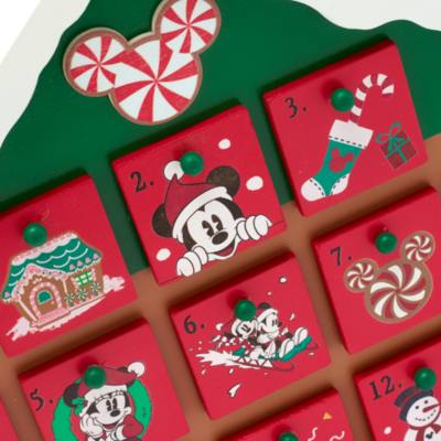 Disney Store Mickey and Friends Holiday Cheer Classic Advent Calendar