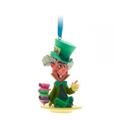 Disney Store Mad Hatter Hanging Ornament, Alice in Wonderland