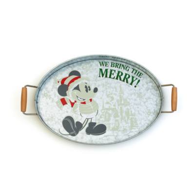Disney Store Mickey Mouse Festive Serving Tray