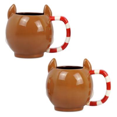 Disney Store Chip 'n' Dale Walt's Holiday Lodge Mugs