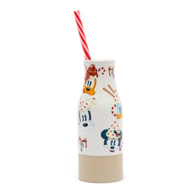 Disney Store Mickey Mouse and Friends Milk and Cookies Set, Walt's Holiday Lodge