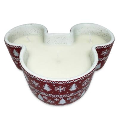 Disney Store Mickey and Friends Walt's Holiday Lodge Candle