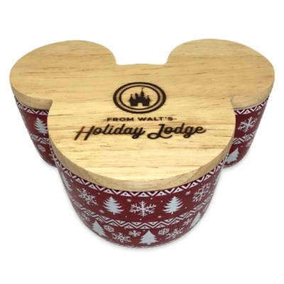 Disney Store Mickey and Friends Walt's Holiday Lodge Candle