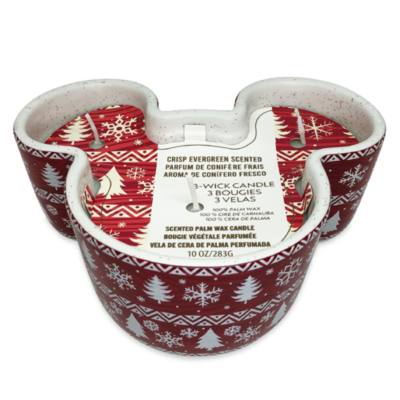 Disney Store Mickey and Friends Walt's Holiday Lodge Candle