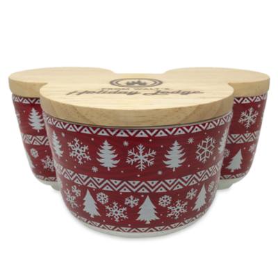 Disney Store Mickey and Friends Walt's Holiday Lodge Candle