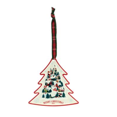 Disney Store Mickey and Friends Metal Hanging Ornaments, Set of 4