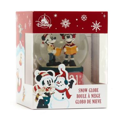 Disney Store Mickey And Minnie 21 Snow Globe Shopdisney