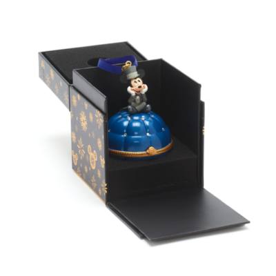 Disney Store Mickey Mouse Engagement Ring Box Hanging Ornament