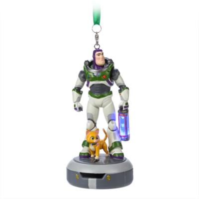 Disney Store Buzz Lightyear and Sox LightUp Hanging Ornament Disney