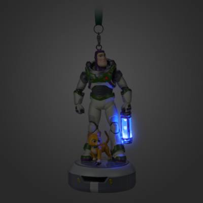 Disney Store Buzz Lightyear and Sox Light-Up Hanging Ornament