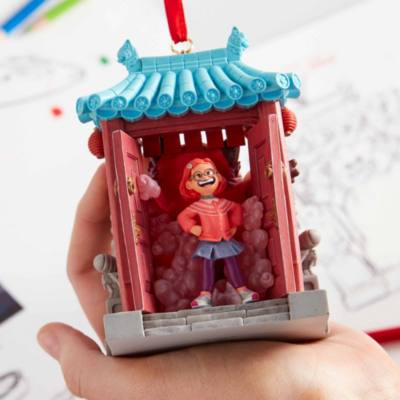 Disney Store Mei Lee and Red Panda Hanging Ornament, Turning Red