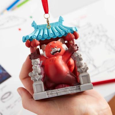 Disney Store Mei Lee and Red Panda Hanging Ornament, Turning Red